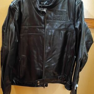 Harley-Davidson Black Leather Jacket for Men